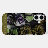 ダーク開花アンティーク Case-Mate iPhoneケース (裏面 (横))