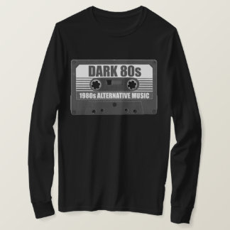 ダーク80年代カセットテープ ロングスリーブTシャツ Tシャツ