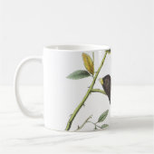 ダーク・アイド・ユンコ(Dark-eyes Junco) by Audubon コーヒーマグカップ (左)