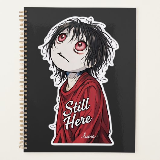 ダーク・アニメ「Still Here」美学ゴシックイラスト プランナー手帳 (正面)