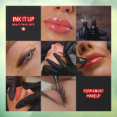 ダーク エステティック ビューティー パーマネント メイクアップ サロン ウィンドウサイン (シート3)