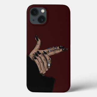 ダーク・ガール・ハンド iPhone 13ケース