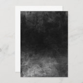 ダーク グランジ - 白黒 セーブザデート (正面/裏面)