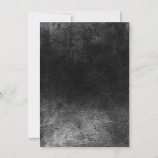 ダーク グランジ - 白黒 セーブザデート (正面)