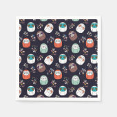 ダーク・スロース スタンダードカクテルナプキン (正面)