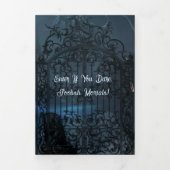 ダーク&ドレリーナイトハローウィンパーティ 三つ折り招待状 (カバー)