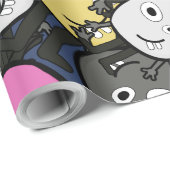 ダーク・ドードル・モンスターアニメ ラッピングペーパー (ロールコーナー)