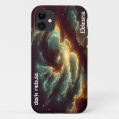 ダーク・ネビュラ オーダーメイド  Case-Mate iPhoneケース (裏面)