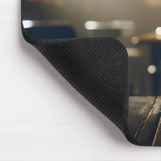 ダーク・パブ古いドリンクファッションド剤 マウスパッド (コーナー)