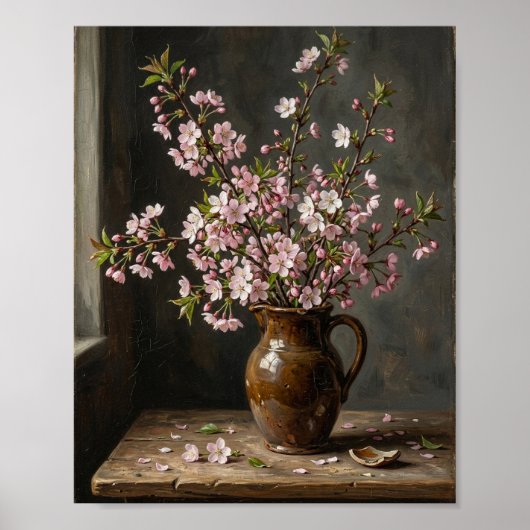 ダーク フラワー 桜 I ポスター (正面)