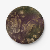 ダーク・ブドワール ペーパープレート (正面)