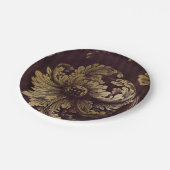 ダーク・ブドワール ペーパープレート (アングル)