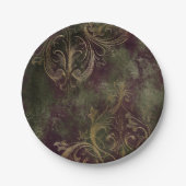 ダーク・ブドワール ペーパープレート (正面)