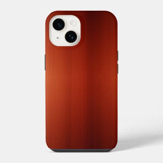 ダーク・ブラッシュド・マホガニー iPhoneケース (裏面)