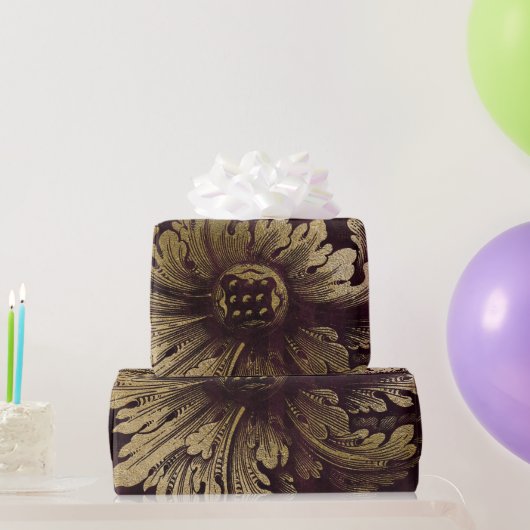 ダーク・ブードワール ラッピングペーパー (パーティーギフト)