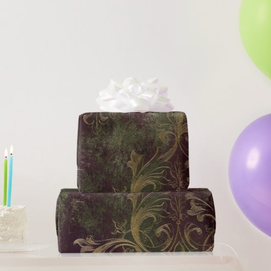 ダーク・ブードワール ラッピングペーパー (パーティーギフト)