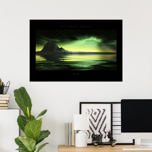 ダーク ポスター (ホームオフィス)