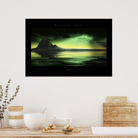 ダーク ポスター (キッチン)