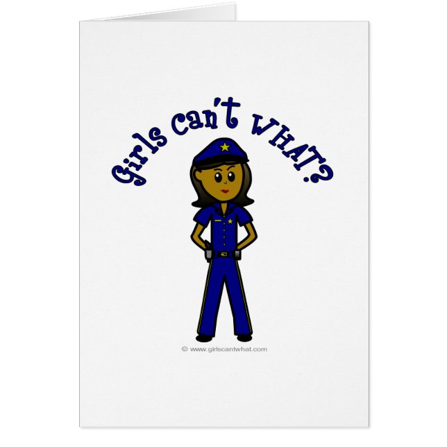 ダーク·ポリス·オフィサー·ガール (正面)