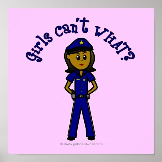 ダーク・ポリス・ガール ポスター (正面)