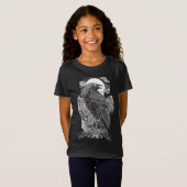 ダーク ミスティカル レイヴン Tシャツ (正面フル)