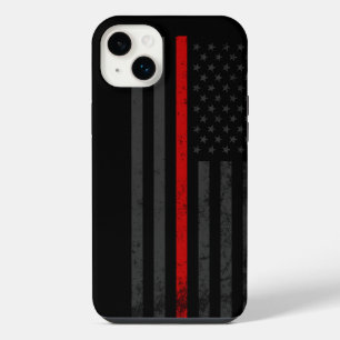 ダーク＆ラギッド   ファイヤーファイター・レッドライン・フラグ iPhone 14 PLUSケース