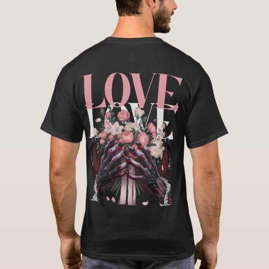 ダーク・ラブ Tシャツ (裏面)