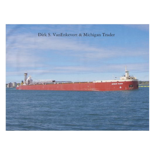 ダーク・S・ヴァンエンケヴォート&ミシガン・テーブルクロス テーブルクロス (正面(横))