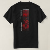 ダークTシャツ ブラック Tシャツ (デザイン裏面)