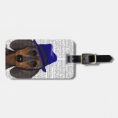 ダーシュントとブルートリルビー ラゲッジタグ (正面横)