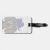 ダーシュントとブルートリルビー ラゲッジタグ (裏面横)