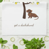 ダーシュントのキッチンタオル与えが人生のレモン キッチンタオル (折り畳み)