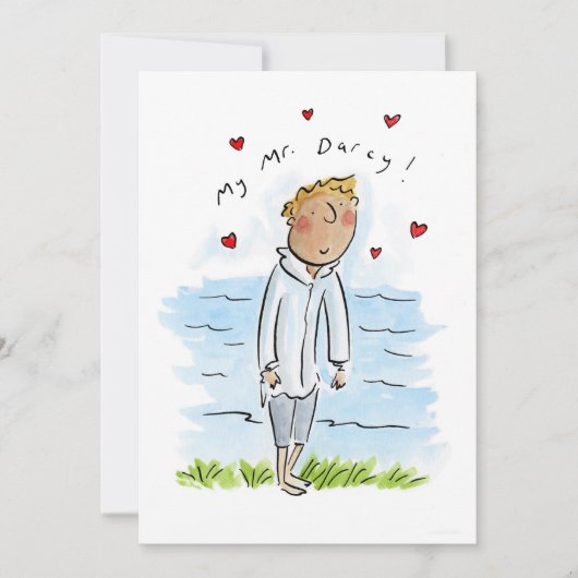ダーシーさん 招待状 (正面)