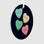 ダーシーと話すIII オーナメント (正面)