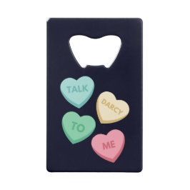 ダーシーと話すIII クレジットカード栓抜き