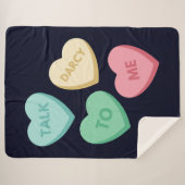 ダーシーと話すIII シェルパブランケット (正面(横))