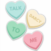 ダーシーと話すIII シール (正面)