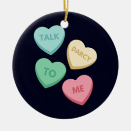 ダーシーと話すIII セラミックオーナメント