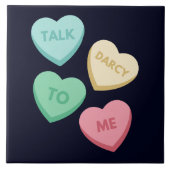 ダーシーと話すIII タイル (正面)