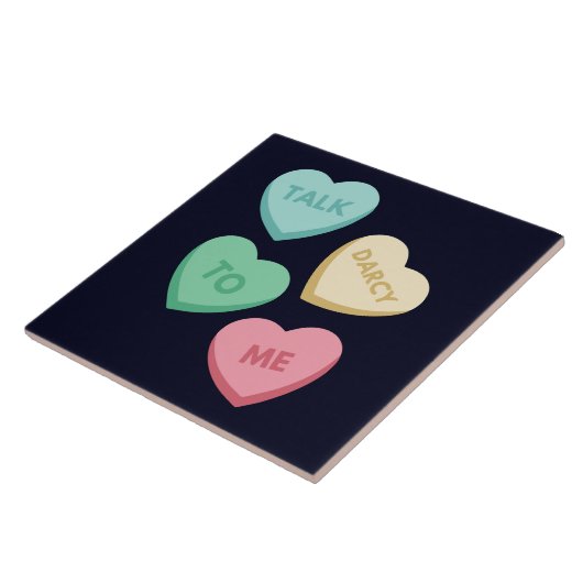 ダーシーと話すIII タイル (側面)