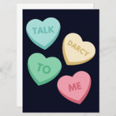 ダーシーと話すIII 招待状 (正面/裏面)