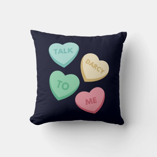 ダーシーに話しかけて III クッション (正面)