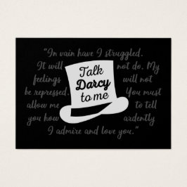 ダーシーを私に話して