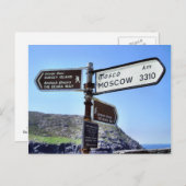ダーシー島からモスクワポストカード ポストカード (正面/裏面)