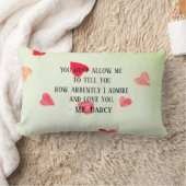 ダーシー氏の枕 ランバークッション (ブランケット)