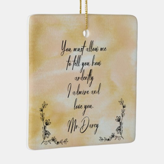 ダーシー氏の聖降誕祭の飾り セラミックオーナメント (右)