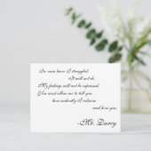 ダーシー氏ライン ポストカード (スタンド正面)