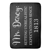 ダーシー氏:1813年からの非現実的な期待 バスマット (正面縦)