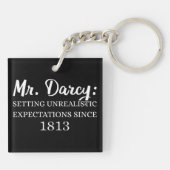ダーシー氏：1813年以来の非現実的な期待 キーホルダー (裏面)