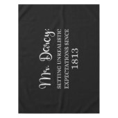 ダーシー氏：1813年以来の非現実的な期待 テーブルクロス (正面)